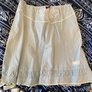 light blue odd molly skirt